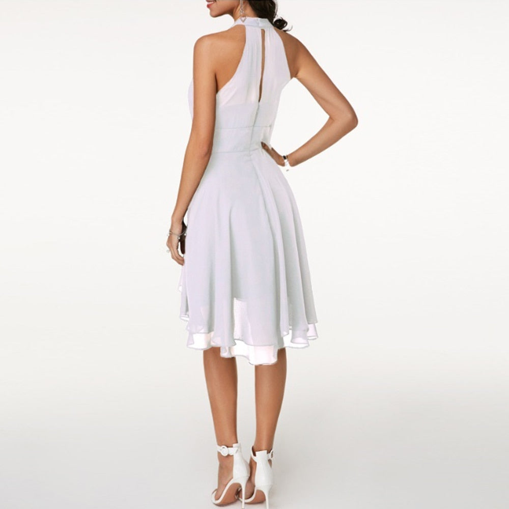 Ruffle Detail Mini Dress For Elegant Occasions And Festive Gatherings And Celebrations