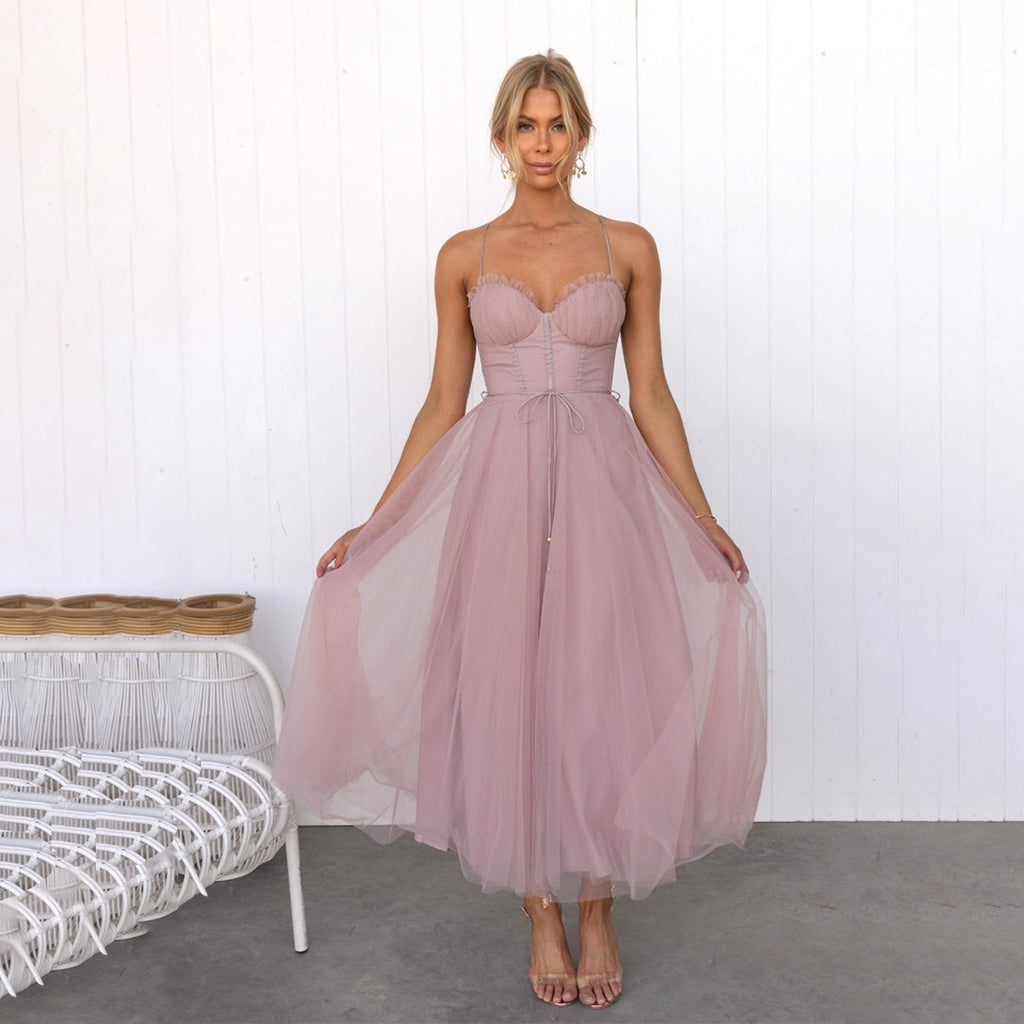 Women's Draped Silhouette Maxi Dress For Formal Events And Parties For Evening Wear