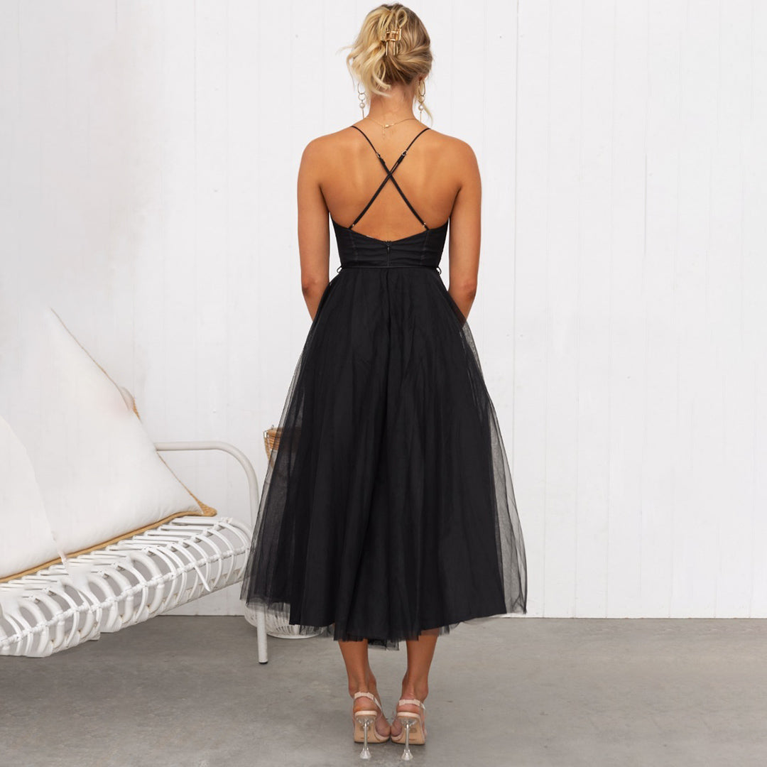 Women's Draped Silhouette Maxi Dress For Formal Events And Parties For Evening Wear