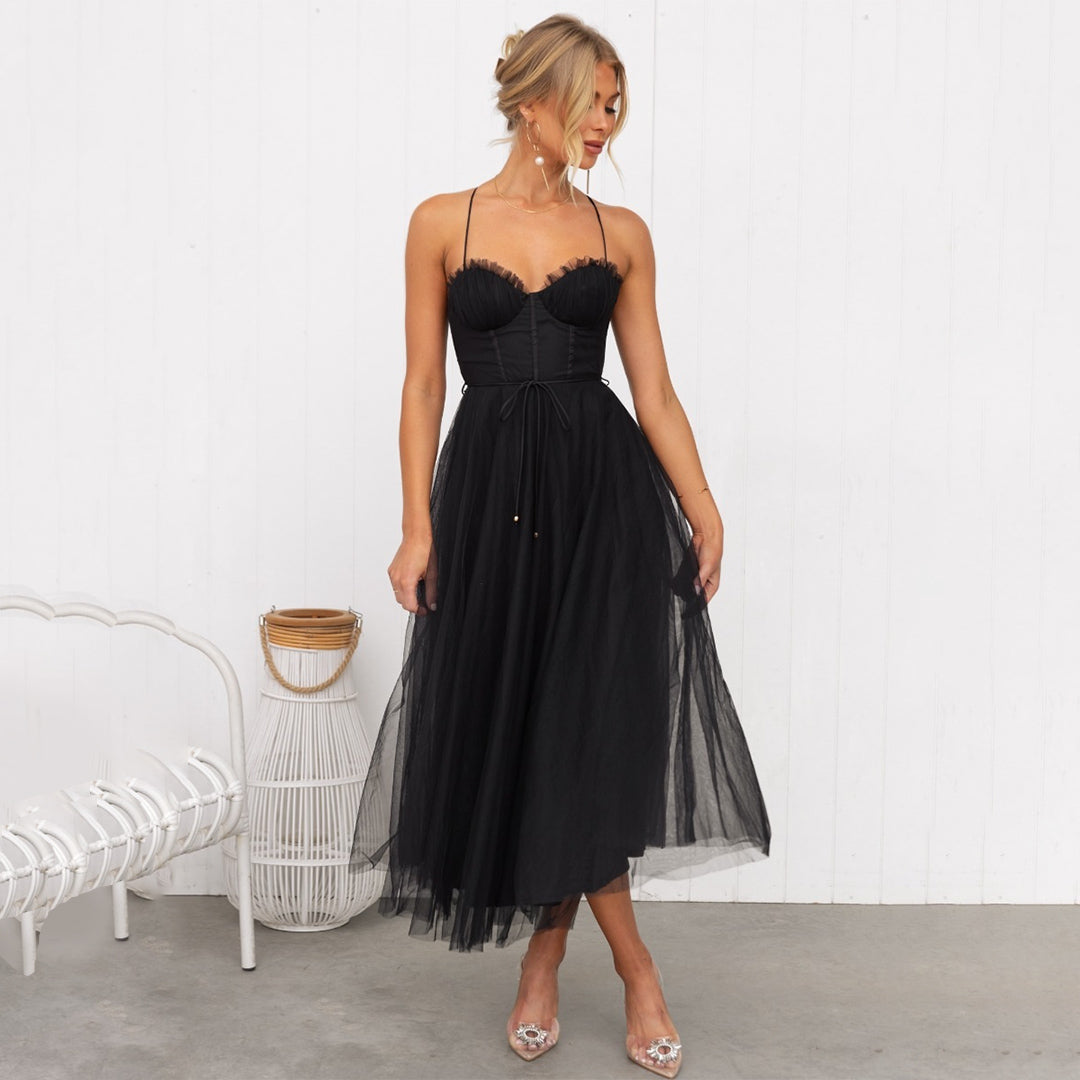 Women's Draped Silhouette Maxi Dress For Formal Events And Parties For Evening Wear