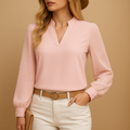 Nova Women’s V-Neck Top For Women With Flowy Fit For Effortless Style And Comfort For Women
